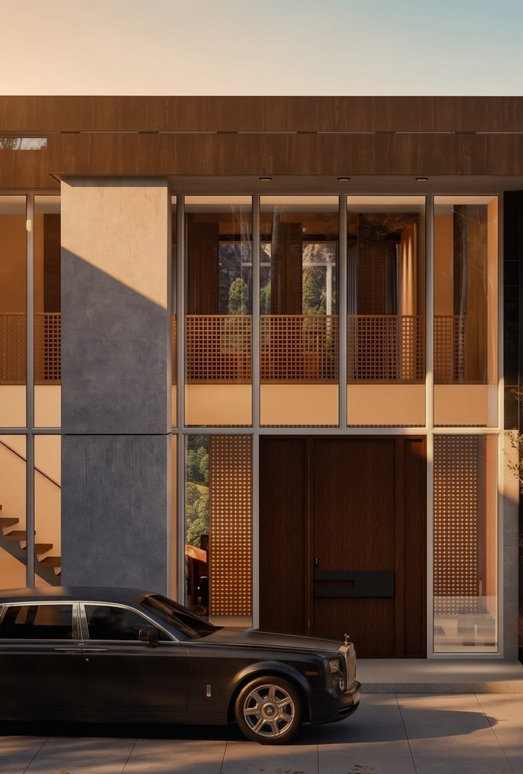 Architectural visualization — Nested in Beverly Hills, Los Angeles, USA by Studio 5